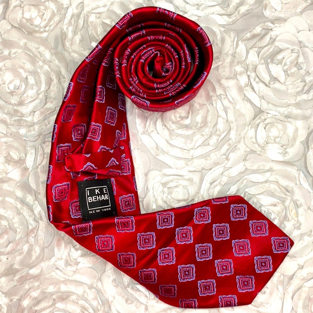 New IKE Behar silk‎ tie